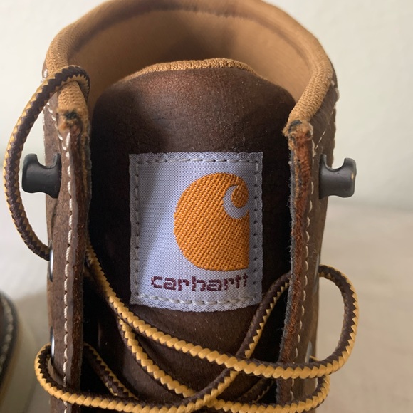 BRAND NEW, NEVER WORN Carhartt Steel Toe Waterproof Wedge Boots